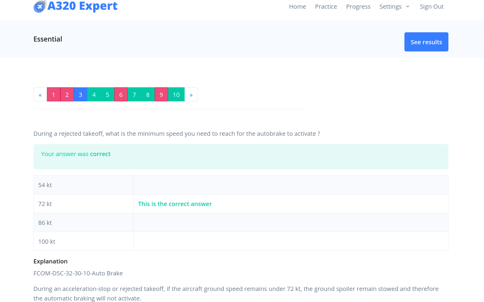 screenshot of A320 Expert